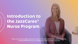 Watch video: Introduction to the JazzCares® Nurse Program